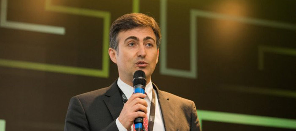 Fernando Lopes, do Instituto Totum, apresenta exemplos de amostragens para o RenovaBio durante a NovaCana Ethanol Conference 2019