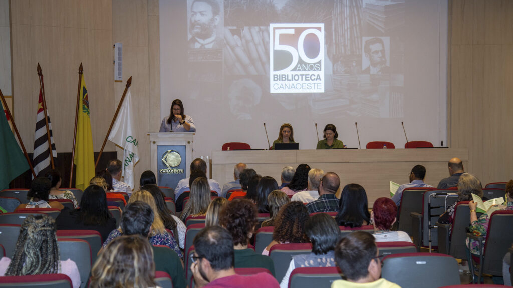 Na última semana, a Canaoeste realizou uma cerimônia em comemoração aos 50 anos da Biblioteca “General Álvaro Tavares Carmo”