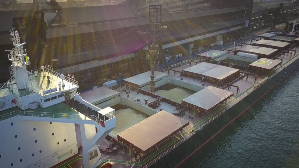 navío de exportação